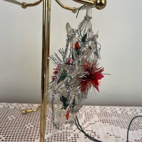 Vintage Christmas tree topper || Non functional || Christmas topper vintage - Picture 4 of 7